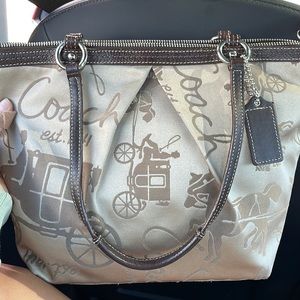 Authentic vintage coach bag
